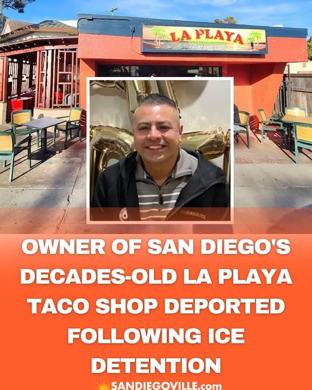 Victor R.O.: La Playa Taco Shop owner deported to Mexico after two-month ICE detention
