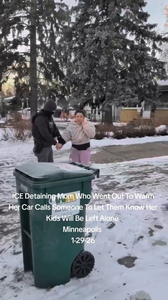 Minnesota mother detained by ICE while warming her car, children left alone