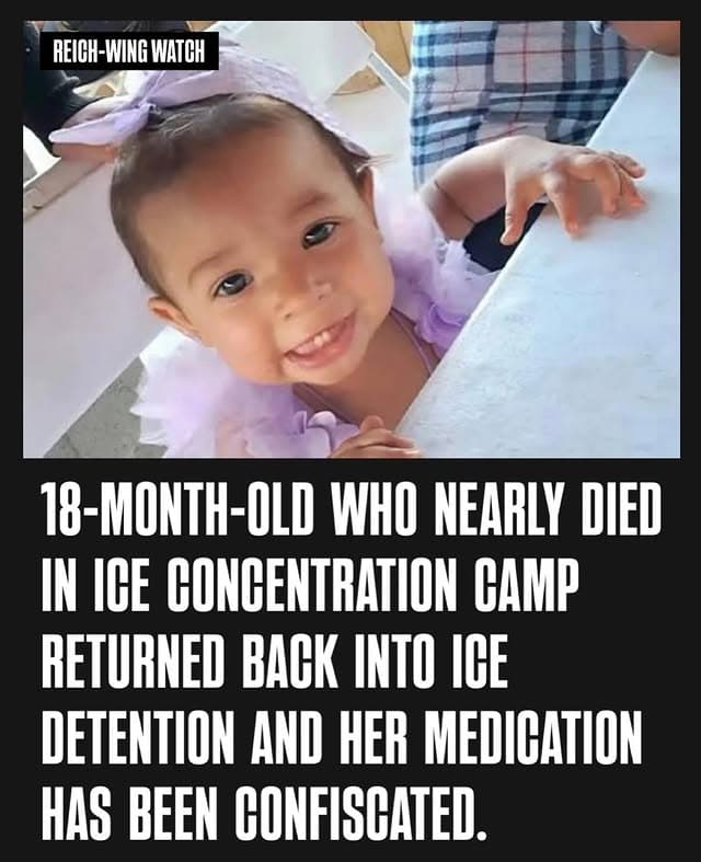 Amalia: 18-month-old girl hospitalized with pneumonia, denied medications in ICE detention