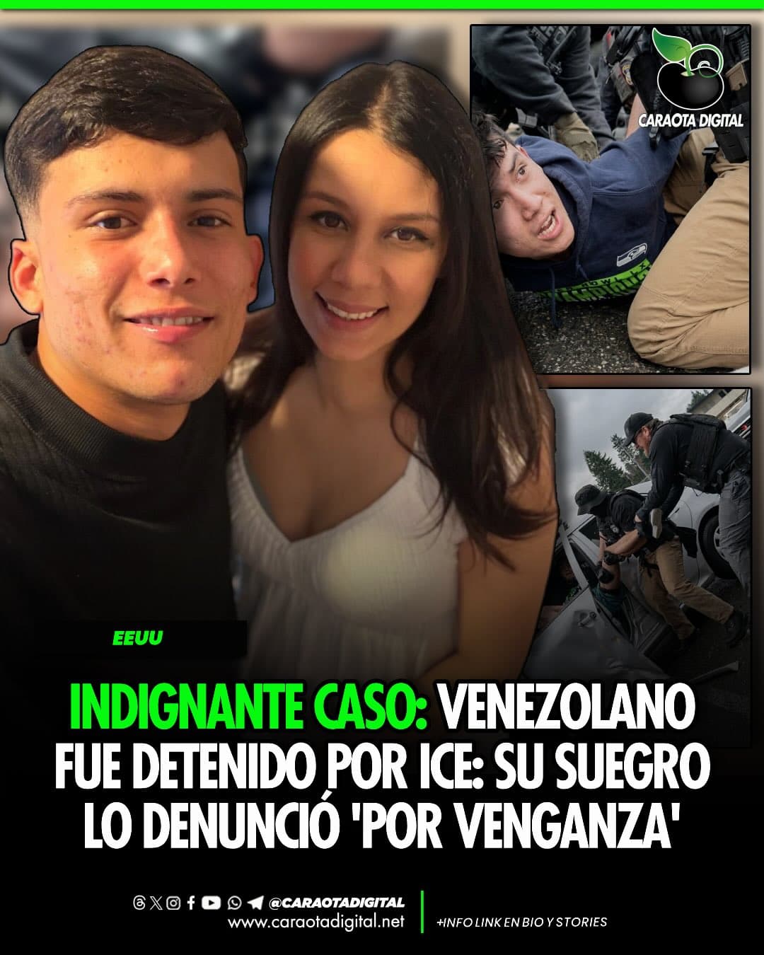César H.F.: Venezuelan father held by ICE after father-in-law allegedly called to block testimony