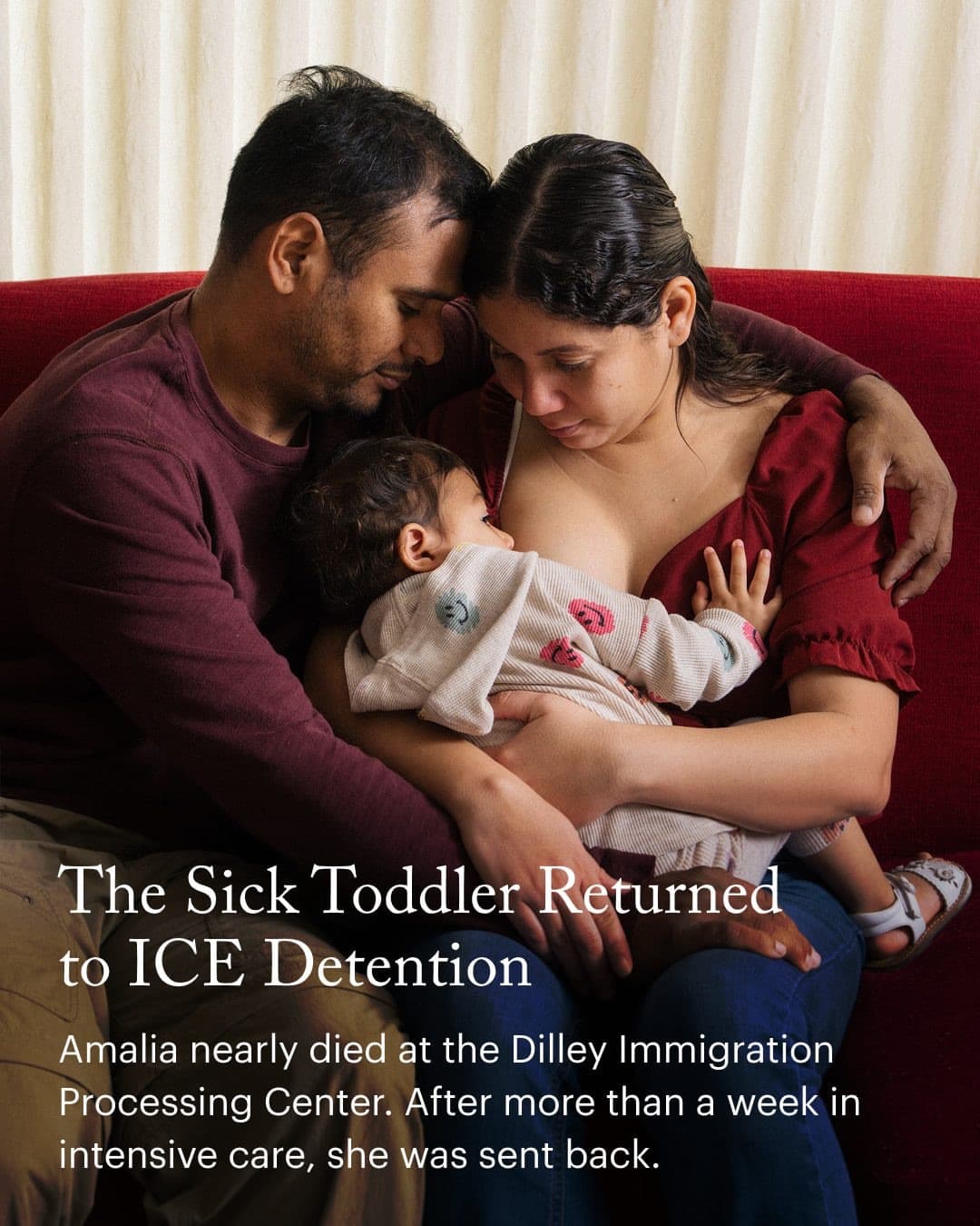 Amalia: 18-month-old hospitalized with respiratory failure in ICE detention