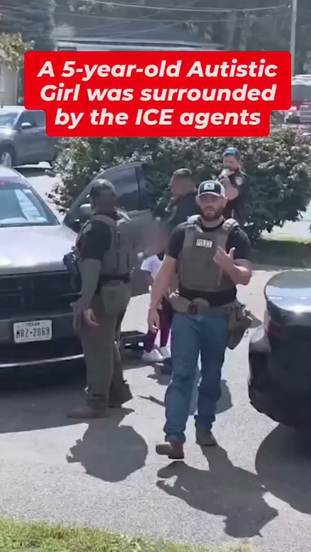 5-year-old U.S. citizen with autism surrounded by ICE during father's arrest