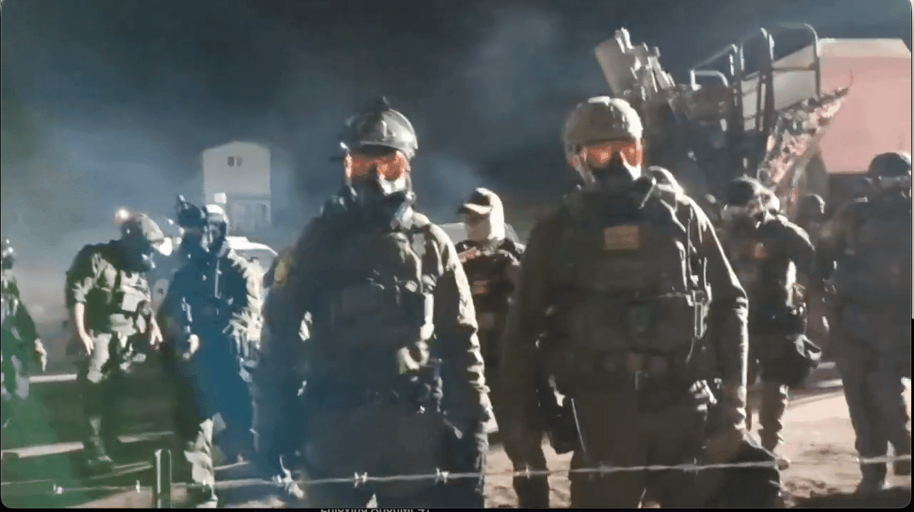 Protesters say Border Patrol agents pepper-sprayed them at Arizona wall site