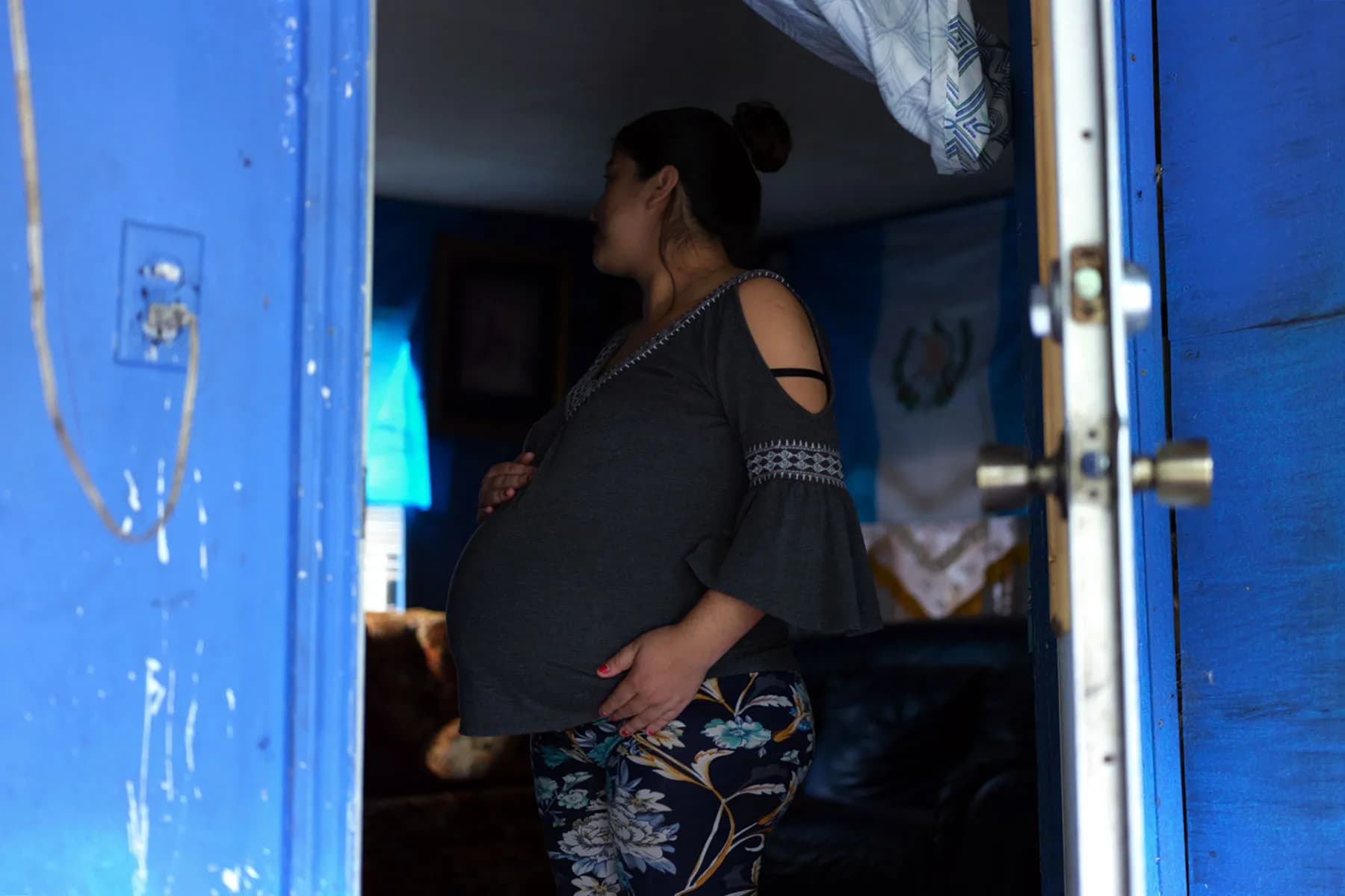 Jacqueline: Pregnant mother left without income after husband deported to Guatemala