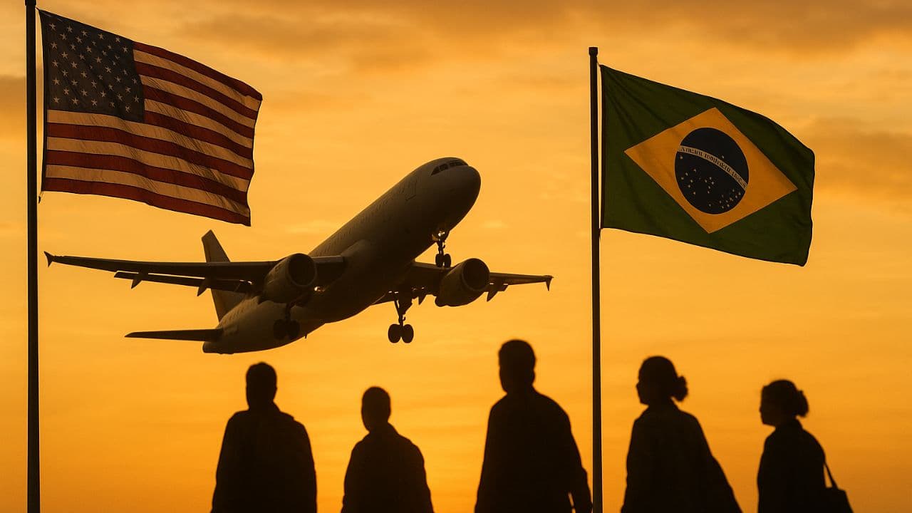 Deportations of Brazilians from US hit record high in 2025
