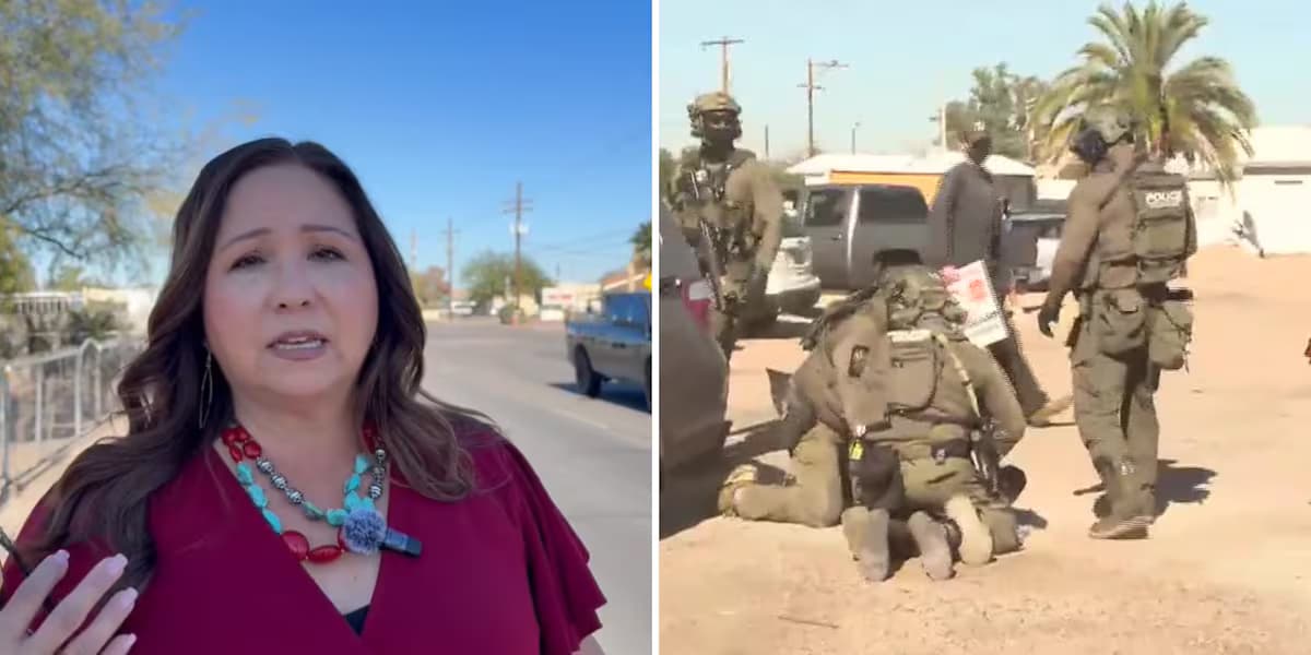 Adelita G.: Congresswoman pepper-sprayed by ICE agents during Tucson raid protest