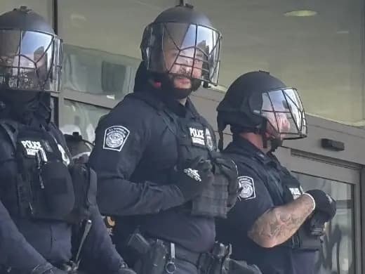 At least a dozen detained in ICE sweeps, Santa Ana protesters pepper-sprayed