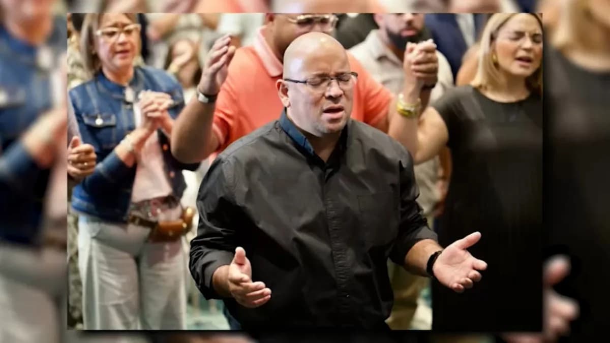 Yeison C.V.: New Jersey pastor seeking asylum held three weeks in ICE detention