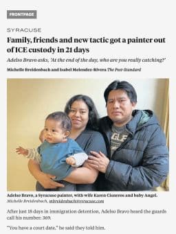 Adelso B.: Syracuse painter detained by ICE near his home, held 21 days