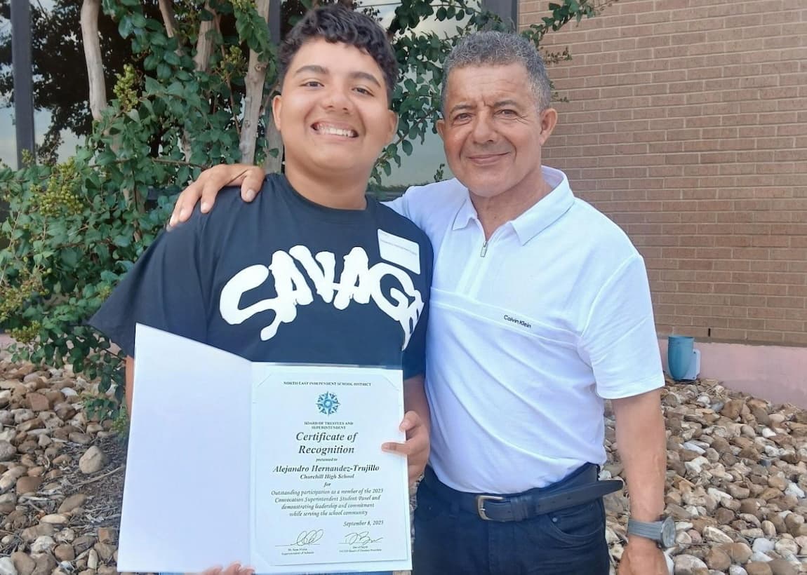 Alejandro and Jairo: San Antonio student and father detained by ICE driving to soccer game