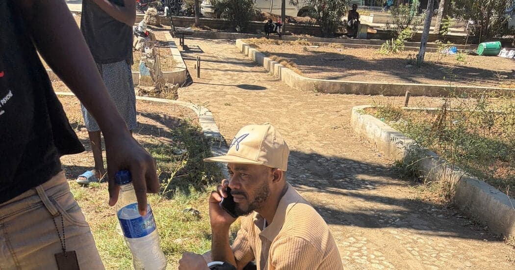 Haitians deported from U.S. describe being left stranded, broke, and missing belongings